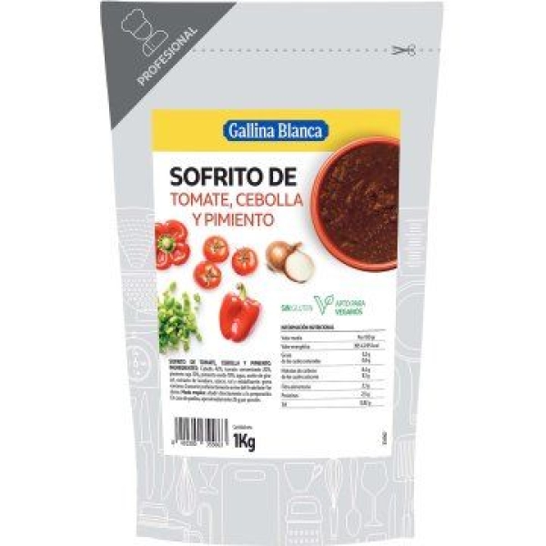 SOFRITO PIMIENTO, CEB. Y TOMATE G BCA 1 KG